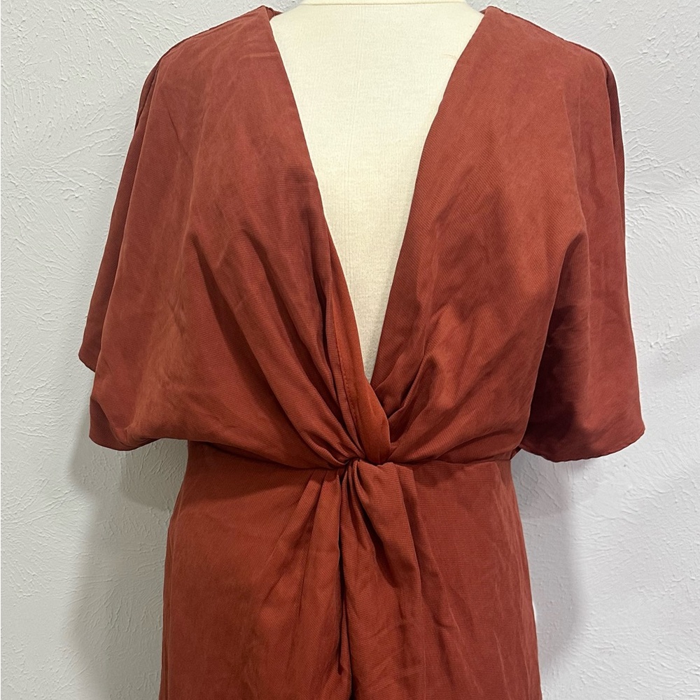Julia Jordan Rust Dress